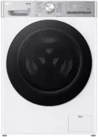 Прально-сушильна машина LG фронтальна, 9(5)кг, 1200, А, 48см, дисплей, пара, інвертор, EcoHybrid, білий