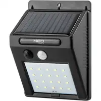 Вуличний прожектор NEO Tools LED 250лм 1200 мАг, 3.7 Li-Ion, с датчиком движения (99-055)