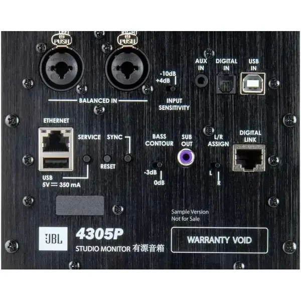 Студійний монітор (пара) JBL 4305P White (JBL4305PWHMEU)