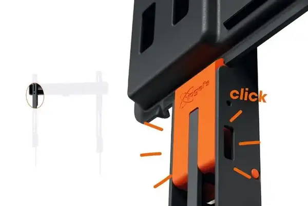 Настінне кріплення 19-50 VOGELS TVM 3203 Black (6815999)