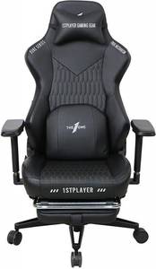 Комп'ютерне крісло для геймера 1STPLAYER Duke Black Комп'ютерне крісло для геймера 1STPLAYER Duke Black