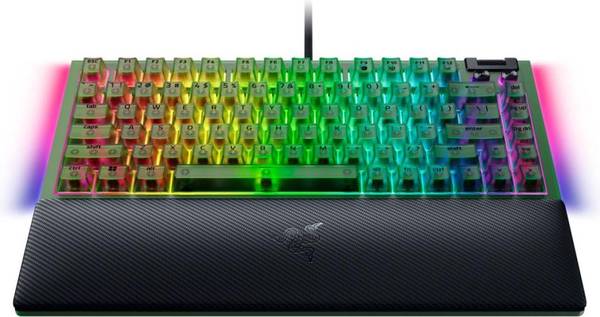 Клавіатура Razer BlackWidow V4 75% Phantom Green Edition (RZ03-05003300-R3M1)