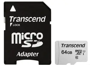 карта памяти TRANSCEND microSDXC 300S 64GB UHS-I U1 + ad карта памяти TRANSCEND microSDXC 300S 64GB UHS-I U1 + ad