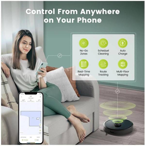 Робот-пилосос з вологим прибиранням Kyvol Cybovac L30