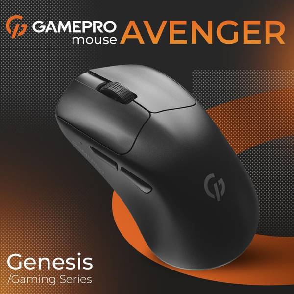 Мышь GamePro Genesis Avenger Black (GM096B)