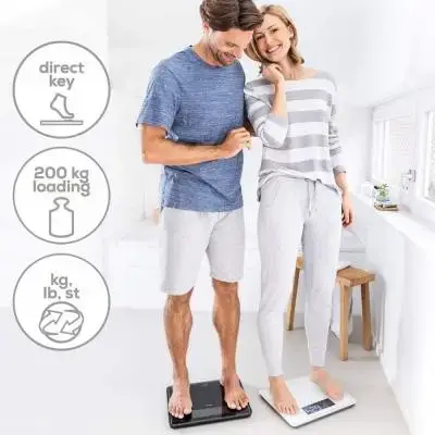 Ваги підлогові електронні Beurer GS 410 SignatureLine White