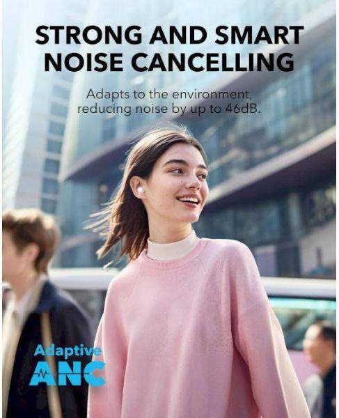 Навушники TWS Anker SoundCore A30i White (A3958G21)