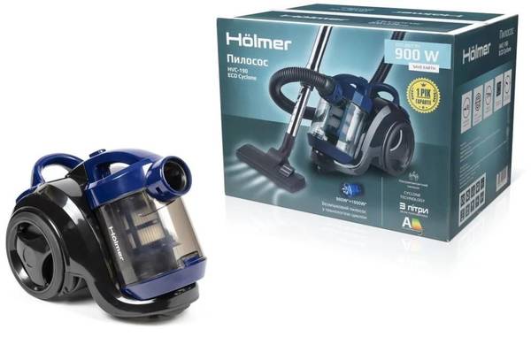 Пилосос безмішковий Holmer HVC-190 ECO