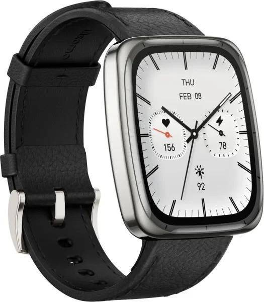 Смарт-годинник Amazfit Active 2 Black Leather (W2440GL3N)