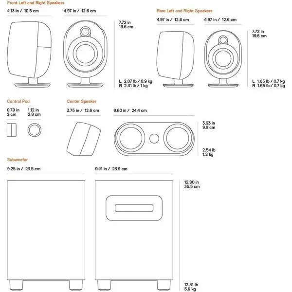 Мультимедийная акустика SteelSeries Arena 9 (61549)