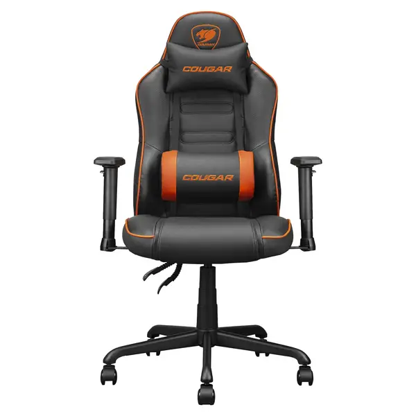 Комп'ютерне крісло для геймера Cougar Fusion S black/orange