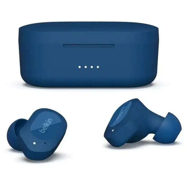 Навушники TWS Belkin Soundform Play True Wireless Blue (AUC005BTBL)