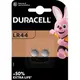 Батарейка Duracell LR44 bat(1.5B) Alkaline 2шт Basic (5000394504424/5007795)