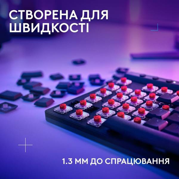 Клавіатура Logitech G515 LIGHTSPEED Black (920-012538)