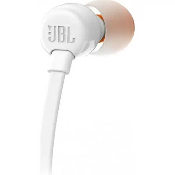 Навушники з мікрофоном JBL Tune 110 White (JBLT110WHT)