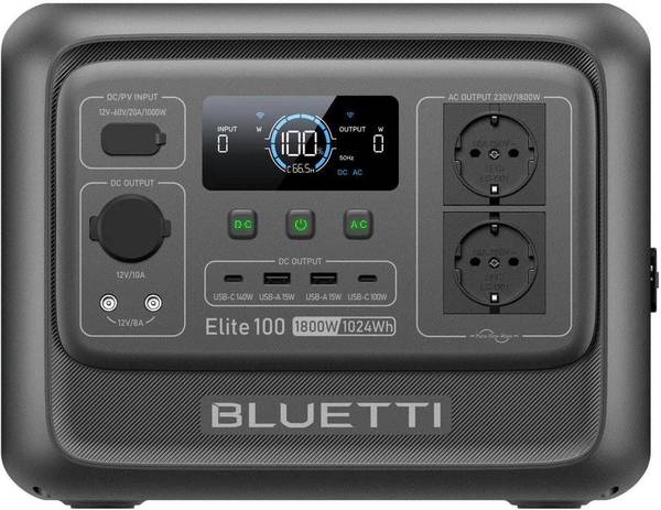 Зарядная станция BLUETTI Elite 100 V2 (P-EL100V2-EU-GY-BL-010)