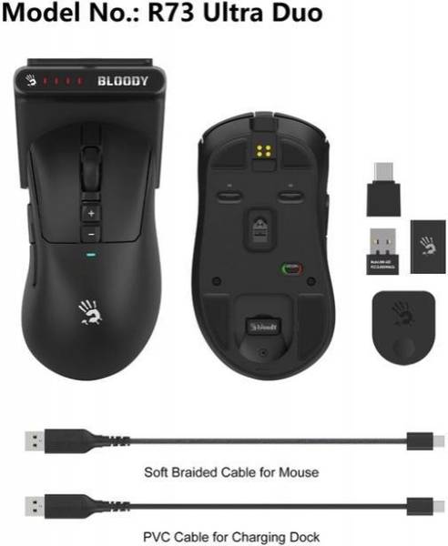Миша Bloody R73 Ultra Duo Black