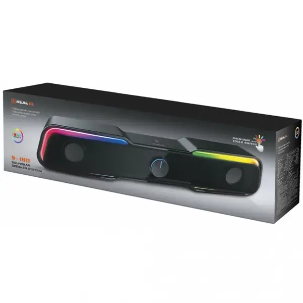 Саундбар REAL-EL S-180 Black