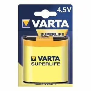 Батарейка Varta 3R12P bat(4.5B) ZINC-CARBON 1шт (02012101301)