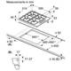 Газовая варочная поверхность Bosch PBH6C5K90R