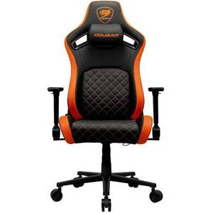 Комп'ютерне крісло для геймера Cougar Defensor Black/Orange