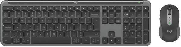 Комплект (клавіатура, миша) Logitech Signature Slim Combo MK950 for Business Graphite (920-012508)