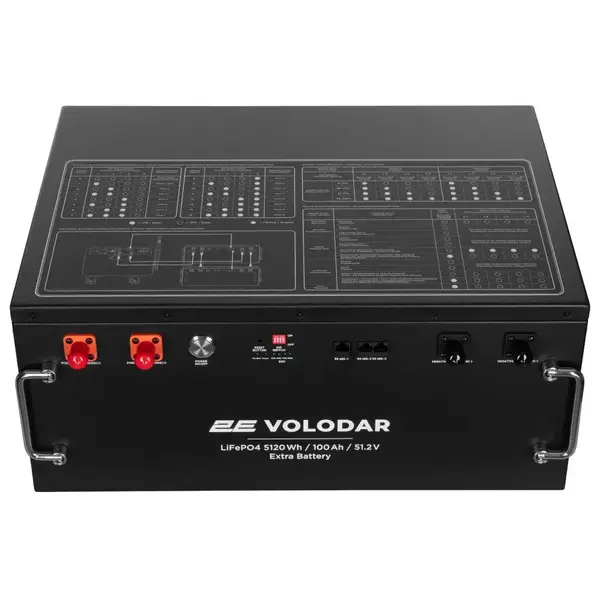 Додаткова батарея для зарядної станції 2E Volodar 5120Wh, 51.2V (2E-PPSEB51)