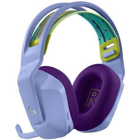 Навушники з мікрофоном Logitech G733 Lightspeed Wireless RGB Lilac (981-000890)