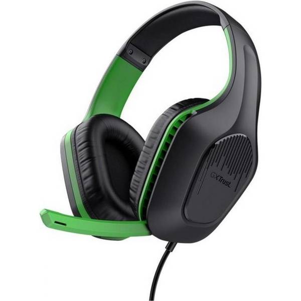 Навушники з мікрофоном Trust GXT 415X Zirox Black/Green (24994)