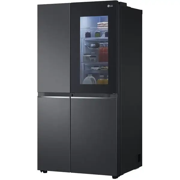 Холодильник з морозильною камерою LG GC-Q257CBFV