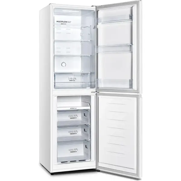 Холодильник з морозильною камерою Gorenje NRK418ECW4