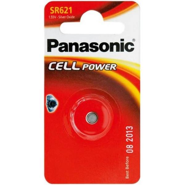 Батарейка Panasonic SR621 bat(1.55B) Silver Oxide 1шт (SR-621EL/1B)