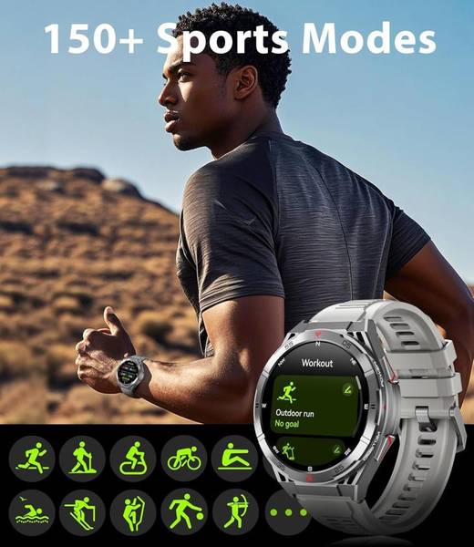 Смарт-годинник Oukitel BT12 Grey