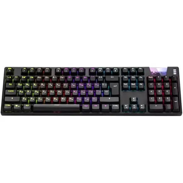 Клавиатура XTRIKE ME GK-981 ENG/UKR USB Black (GK-981UA)