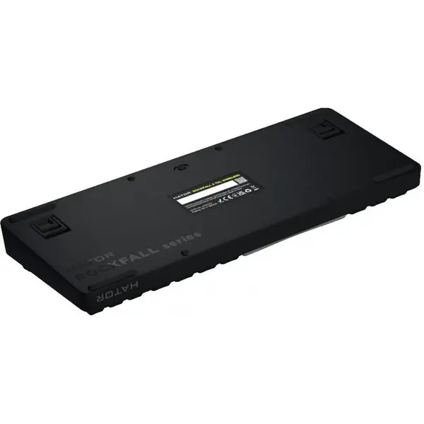 Клавіатура HATOR Rockfall 3 Mecha TKL Wireless Orange Switch Black (HTK850UA)