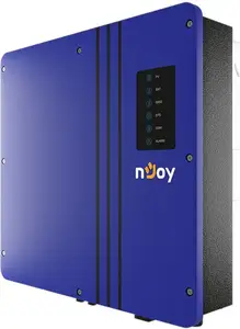Мережевий сонячний інвертор (on-grid) NJOY Astris 1F, 40A (2x20A), LED + APP, Bluetooth, WiFi, IP65 (5K/1P2T2) Мережевий сонячний інвертор (on-grid) NJOY Astris 1F, 40A (2x20A), LED + APP, Bluetooth, WiFi, IP65 (5K/1P2T2)