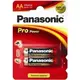 Батарейка Panasonic AA bat Alkaline 2шт Pro Power (LR6XEG/2BP)