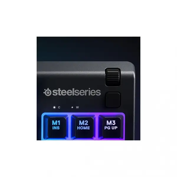 Клавіатура SteelSeries Apex 3 TKL USB ENG/RUS/UA (64831)