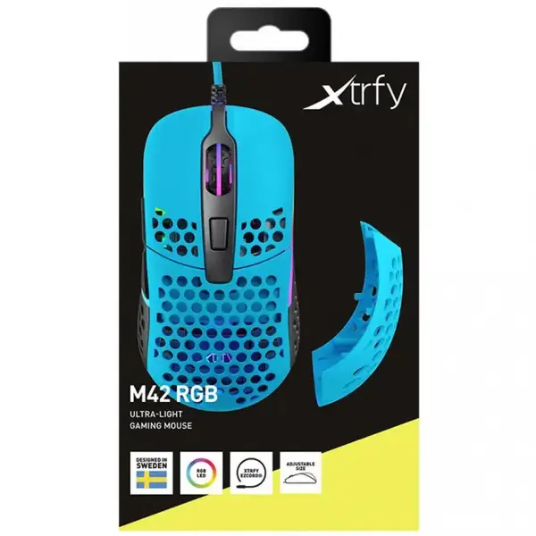 Миша Xtrfy M42 RGB Miami Blue (XG-M42-RGB-BLUE)