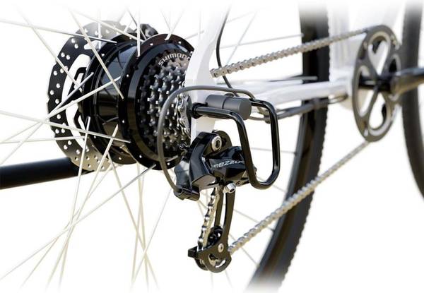 Електровелосипед Sharp 20.5" White Glossy (BK-GS03EW)