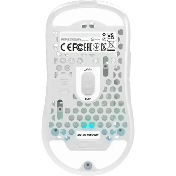 Миша Xtrfy M42 WL RGB White (M42W-RGB-WHITE)