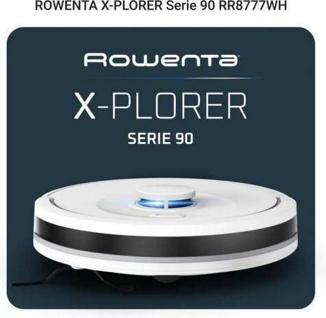 Робот-пилосос з вологим прибиранням Rowenta X-Plorer Serie 90 RR8777WH