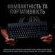Клавіатура Logitech G PRO Mechanical Gaming USB (920-009392)