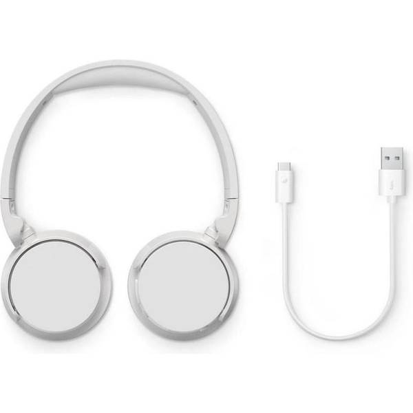Навушники з мікрофоном Philips TAH4209 White (TAH4209WT/00)