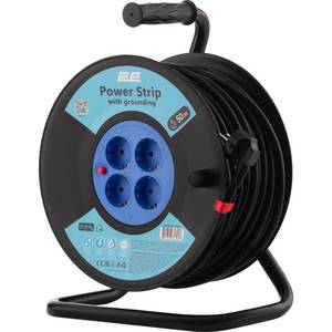 Сетевой фильтр 2E 50 м, 4 розетки Black (2E-CR4315IP20M50) Сетевой фильтр 2E 50 м, 4 розетки Black (2E-CR4315IP20M50)