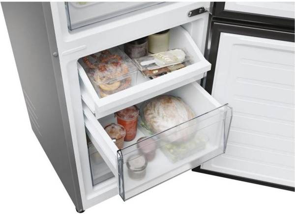 Холодильник з морозильною камерою Candy CNCQ2T518EX