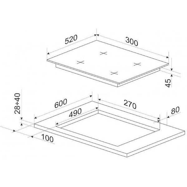 Газова варильна поверхня Hansa BHKS310300
