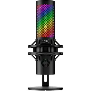Мікрофон для ПК/ для стрімінгу, подкастів HyperX QuadCast 2 S Black RGB (9A273AA)