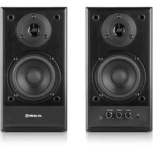 Колонки для комп'ютера REAL-EL S-305 Black Колонки для комп'ютера REAL-EL S-305 Black