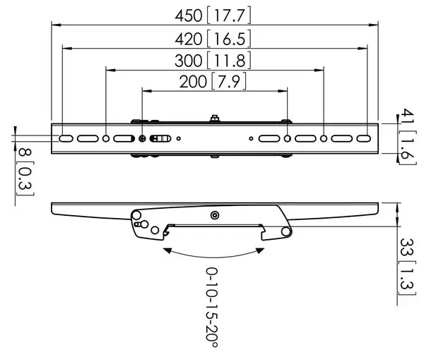 Кріплення до 80кг VOGELS PFS3304 (5942284)